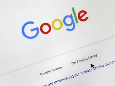 FILE - A cursor moves over Google's search engine page, in Portland, Ore., on Aug. 28, 2018. Your Google search history for 2023 has arrived. Well, actually, the world's. On Monday, Dec. 11, 2023, the California-based tech giant released its "Year in Search," a roundup of 2023's top global queries, ranging from unforgettable pop culture moments (hello, Barbenheimer), to the loss of beloved figures and tragic news carrying worldwide repercussions. (AP Photo/Don Ryan, File)