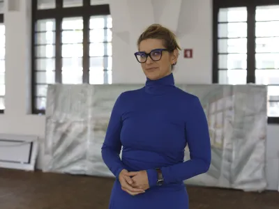 - 25.10.2023 – Renata Zamida, direktorica javnega zavoda Center Rog<br><br>//FOTO: Luka Cjuha