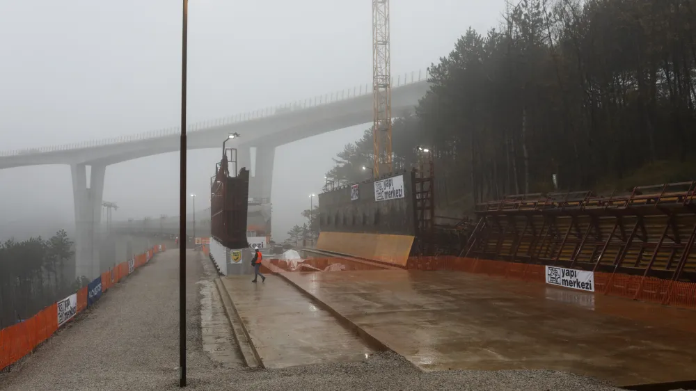 Viadukt Gabrovica in viadukt Črni kal  - 12.12.2023 – Viadukt Gabrovica - otvoritev - končana glavna gradbena dela na viaduktu Gabrovica v organizaciji družbe 2TDK //FOTO: Bojan Velikonja