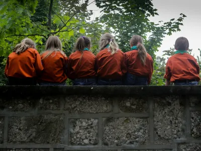 Slovenski skavti poudarjajo, da se nadvse trudijo, da bi njihove aktivnosti dogajajo v varnem okolju. Fotografija je simbolična. F Bojan Velikonja Q 