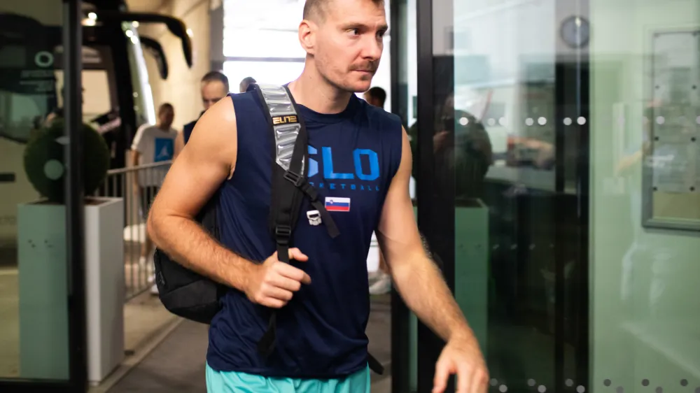 - Zoran Dragić- 01.08.2023. Odprti trening slovenske mo&scaron;ke ko&scaron;arkarske reprezentance pred prijateljsko tekmo, pred Svetovnim prvenstvom, z Grčijo.//FOTO: Bojan Velikonja