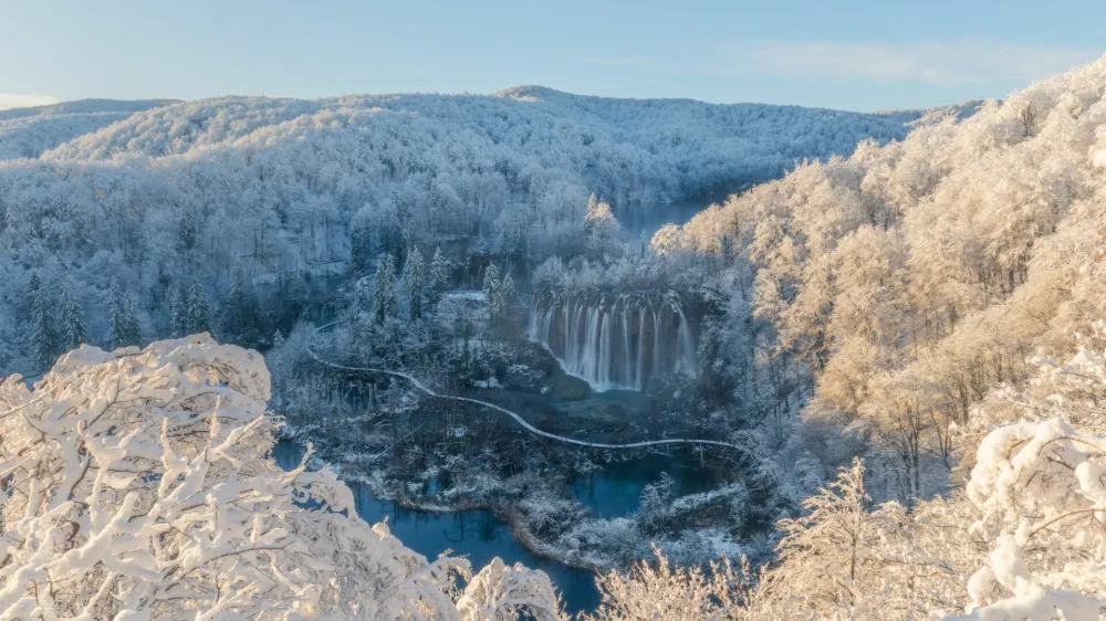 Plitviška jezera, zima