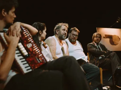 Pohorski bataljon, režija Jernej Lorenci, MGL in Mestno gledališče Ptuj, 2023-2024