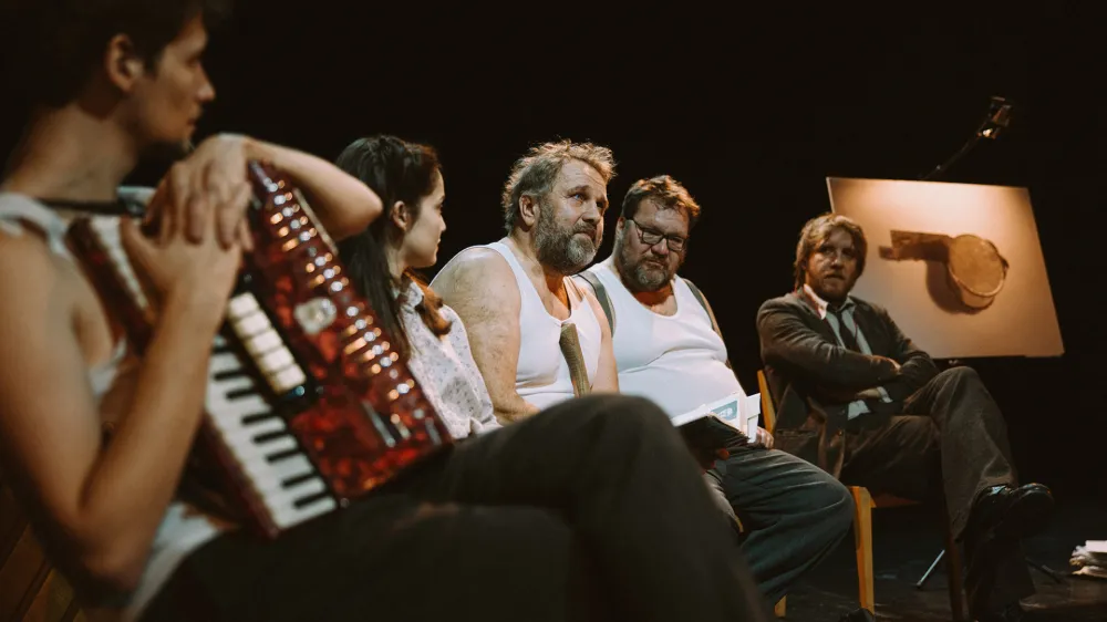 Pohorski bataljon, režija Jernej Lorenci, MGL in Mestno gledališče Ptuj, 2023-2024