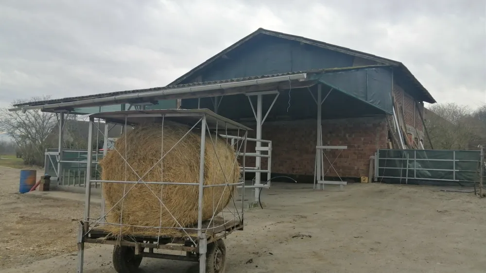 kmetija Možgan, Leskovec pri Kr&scaron;kem. Foto: veterinarska in&scaron;pekcija