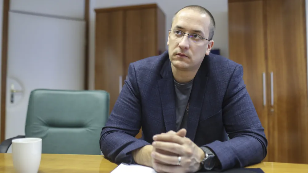 ﻿- 21.02.2019 – Jure Leben (SMC), minister za okolje in prostor v vladi Marjana Šarca od 13. 9.2018 //FOTO: Jaka Gasar