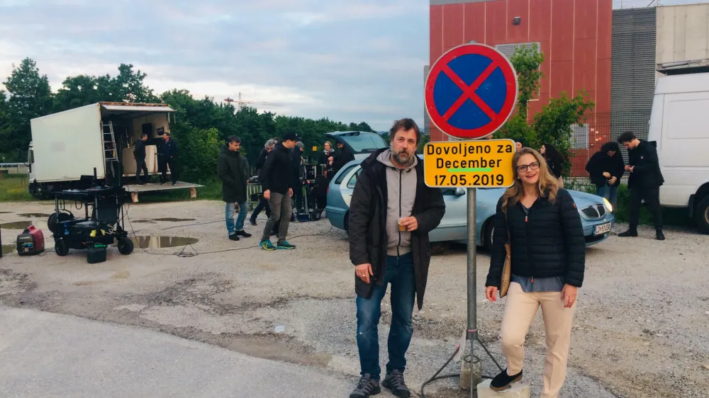 Na prizori&scaron;ču prvega dne snemanja filma Inventura