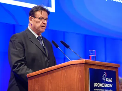 Ljubljana, Smelt.<br>Ustanovni kongres stranke Glas upokojencev.