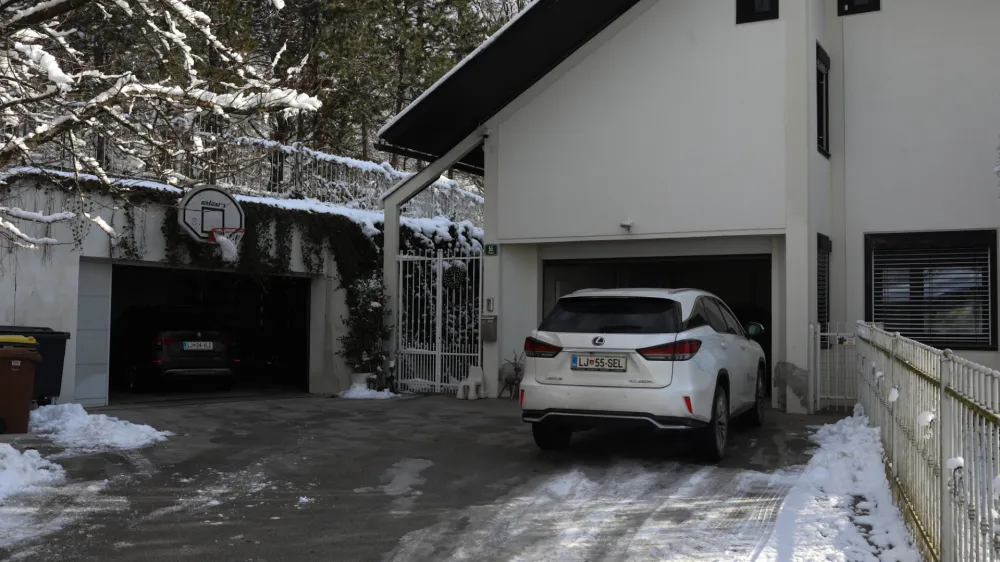 23.01.2024. Hiša Zorana Jankovića pod Golovec. Foto: Bojan Velikonja. 