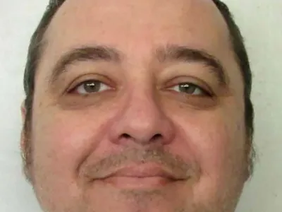 FILE PHOTO: Kenneth Eugene Smith, convicted for a murder-for-hire committed in 1988, and scheduled to be executed in the U.S. state of Alabama by asphyxiation using pure nitrogen, poses for an undated booking photo at Holman Prison in Atmore, Alabama, U.S. Alabama Department of Corrections/Handout via REUTERS. THIS IMAGE HAS BEEN SUPPLIED BY A THIRD PARTY/File Photo