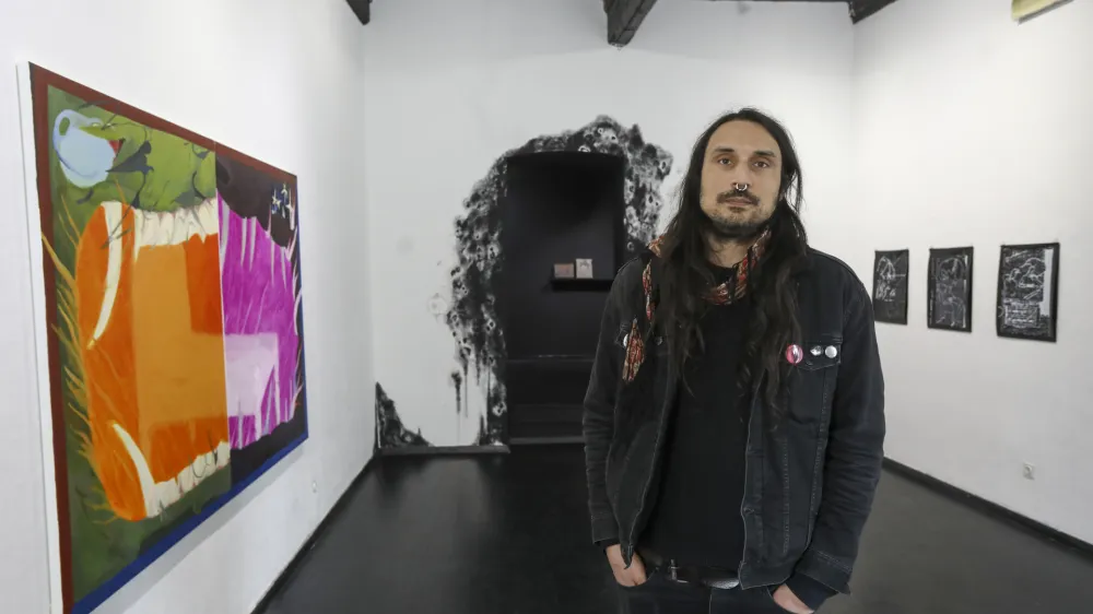 28.01.2024 - Jaka Vatovec: False Magic 3 Galerija ŠkucFoto: Luka Cjuha