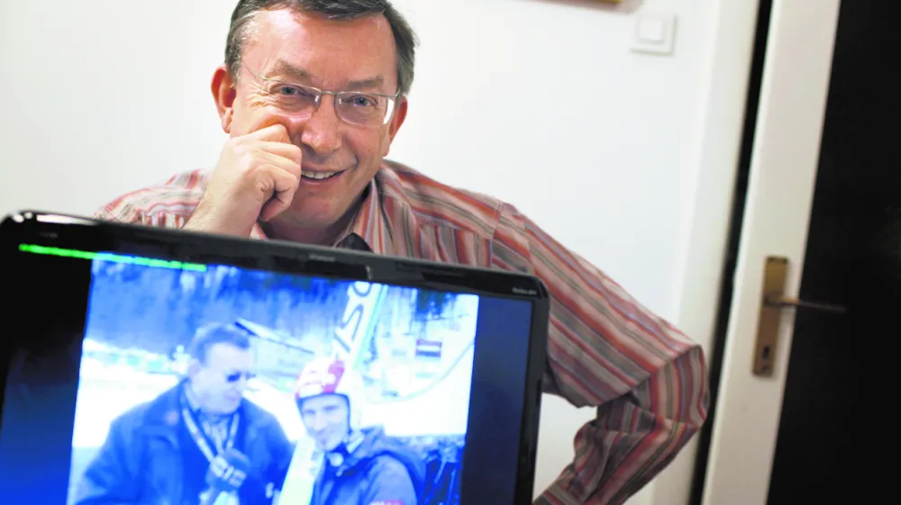 ﻿- Dr. Andrej Stare, slovenski zdravnik in športni reporter.  //FOTO: Luka Cjuha