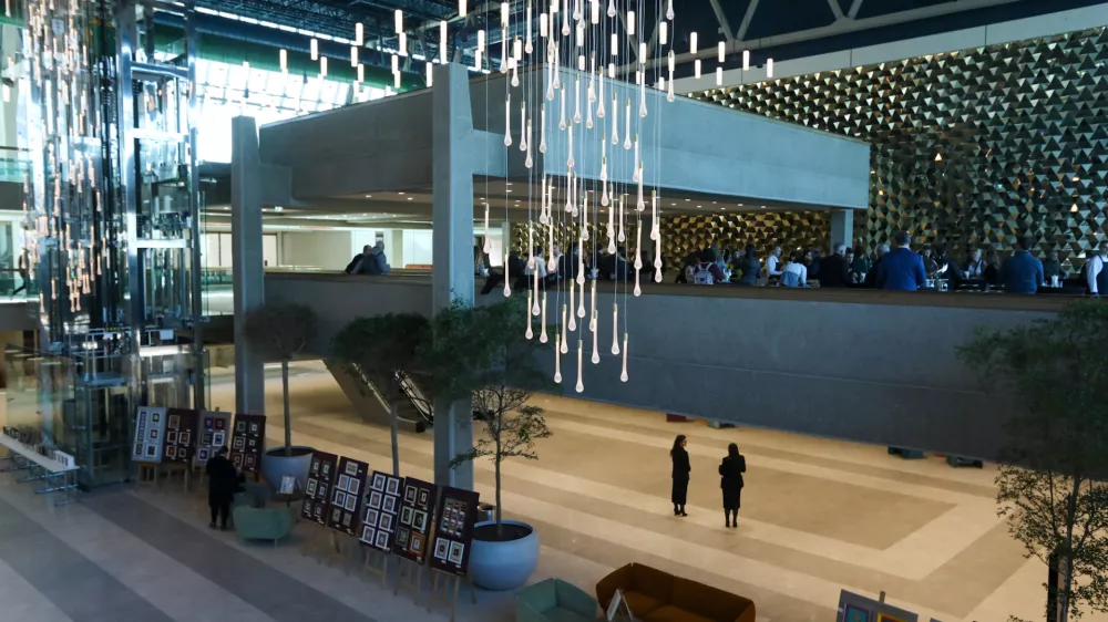 30.01.2024 - Sava centar beograd - prenovljen največji kulturno kongresni center v jugovzhodni evropi. Delta holdingFOTO: Luka Cjuha