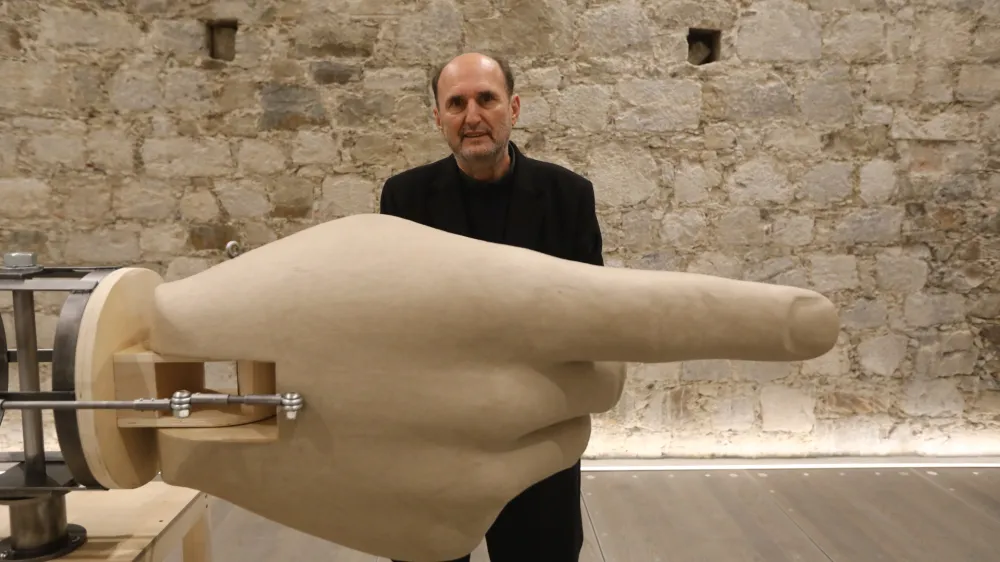 10.2.2024 - Silvan Omerzu: Mizoginija razstava Ljubljanski gradFOTO: Luka Cjuha