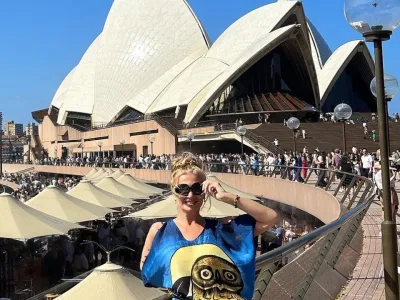 Helena Blagne je obiskala Avstralijo. F instagram