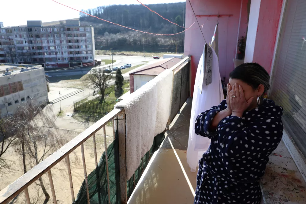 - februar 2024 - Lunik IX, romsko naselje, kjer živijo najsiromašnejši ljudje. Košice, Slovaška- romi, cigani, revščina, siromaštvo, geto //FOTO: Jaka GasarOPOMBA: ZA OBJEKTIV - REPORTAŽA