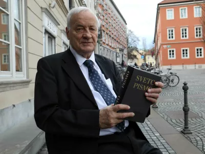 12.03.2024 - Jože Krašovec, prevod Svetega pismaFoto: Tomaž Skale