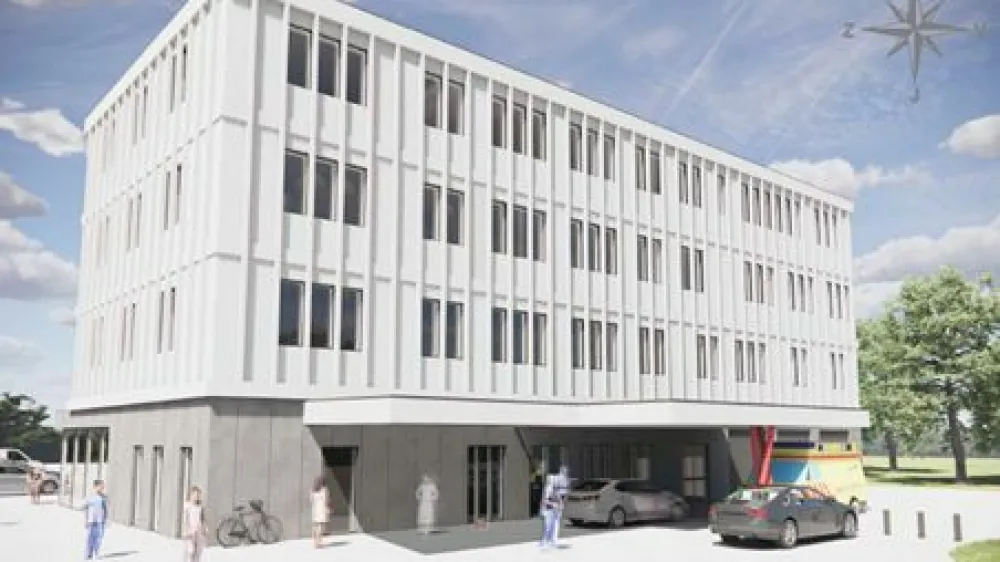 Tako bo videti prizidek k ZD Slovenj Gradec. Vir: Občina Slovenj Gradec