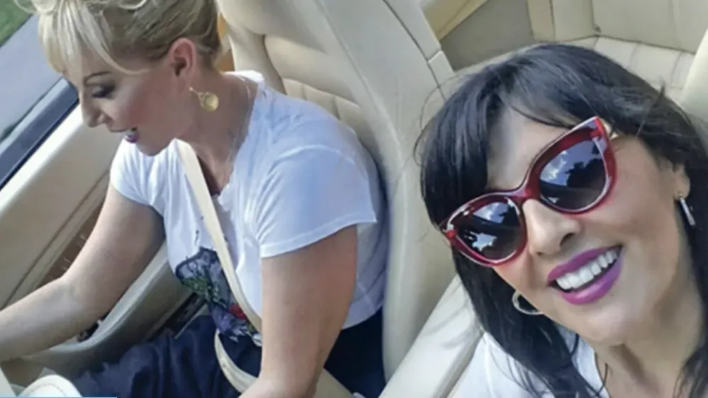 Lepa Brena in kraljica tako imenovane avtomafije Tatjana Mioković, ki mora v zapor. F instagram