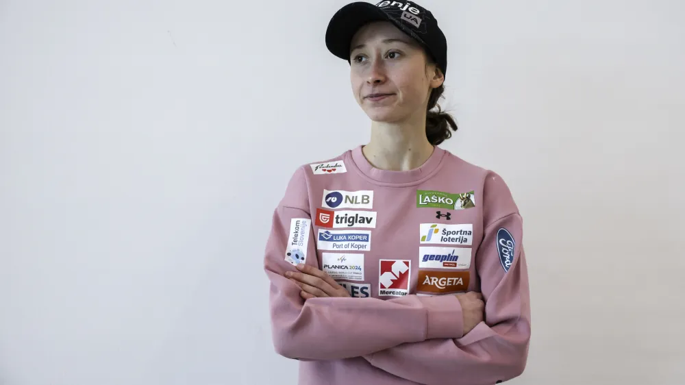 Nika Prevc- 20.12.2023 – Smučarska zveza Slovenije - nordijske discipline – smučarske reprezentance v smučarskih skokih, smučarskem teku in nordijski kombinaciji //FOTO: Jaka Gasar