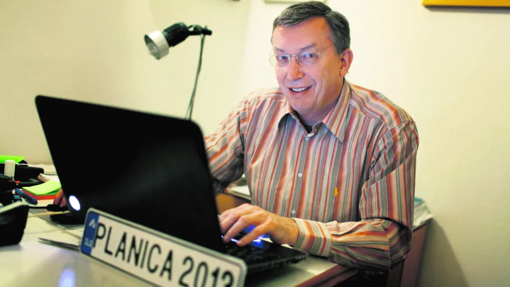 ﻿- Dr. Andrej Stare, slovenski zdravnik in športni reporter.  //FOTO: Luka Cjuha