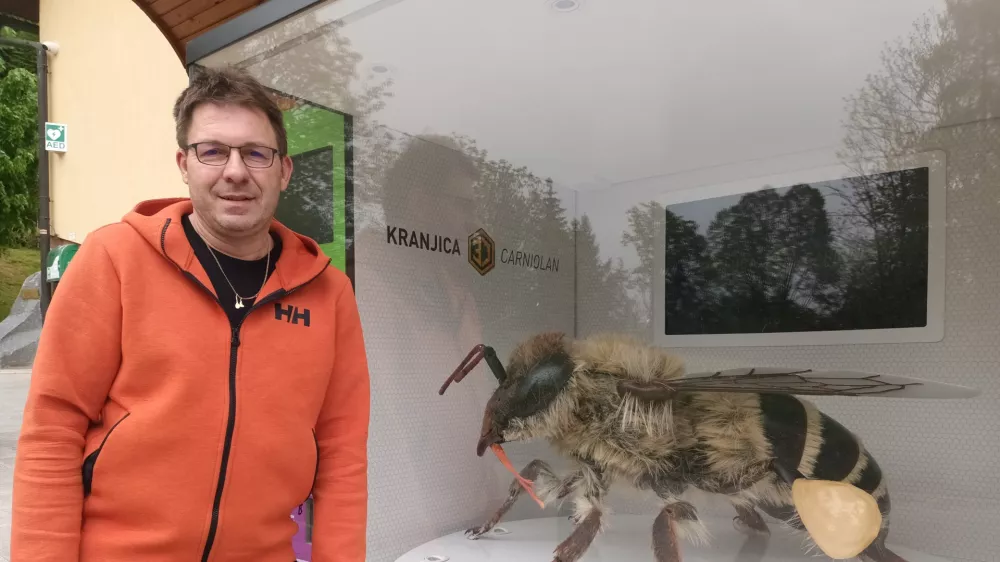 Boštjan Noč, predsednik Čebelarske zveze / Foto: Meta Černoga