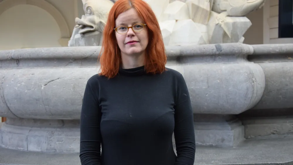 ﻿22.01.2016 - Gabriela Babnik, pisateljica, literarna kritičarka in prevajalka - specialistka za afriško književnost, katero prevaja in o njej piše za osrednje slovenske medije in strokovne revije. //FOTO