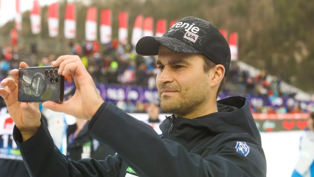 Robert Hrgota trener skakalcev22.03.2024 - Planica: finale svetovnega pokala, poleti:        posamična tekma, mo&scaron;ki - petekFOTO: Luka Cjuha