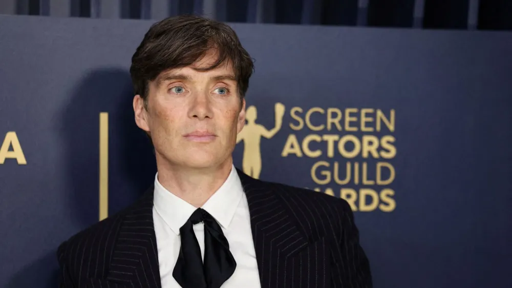 FILE PHOTO: Cillian Murphy attends the 30th Screen Actors Guild Awards, in Los Angeles, California, U.S., February 24, 2024. REUTERS/Mike Blake/File Photo