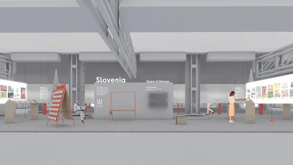 Razstava slovenske ilustracije, Književni sejem v Bologni, Bologna, render