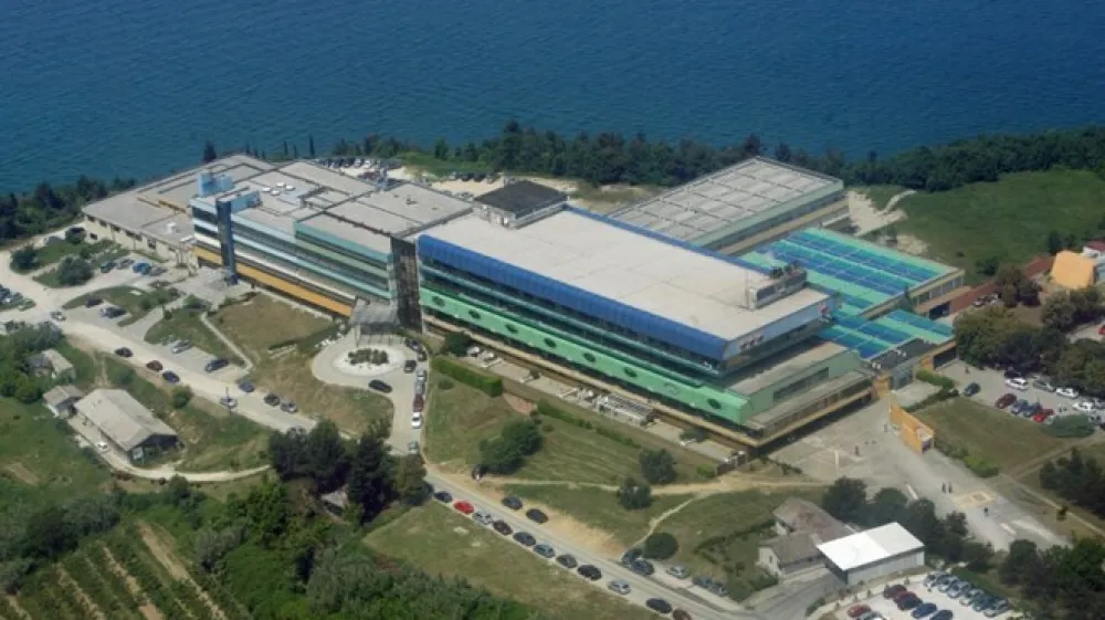 Posnetek bolnišnice Izola od zgoraj