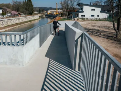 20.3.2024 - Brv čez Mali graben - most med Mokrško in Cesto dveh cesarjevFoto: Kolja Kragelj