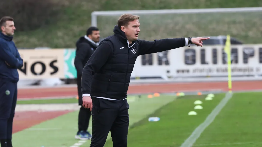 trener Brava Kostel Aleš Arnol,- 26.02.2024 – nogomet – Bravo Kostel: Koper, Prva liga Telemach, 23. krog: //FOTO: Bojan Velikonja