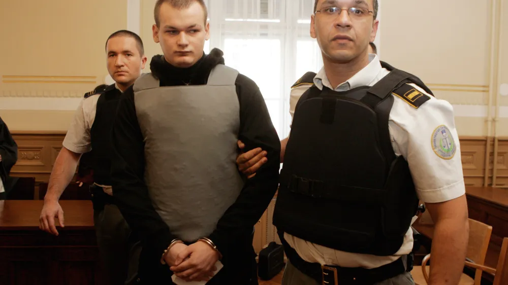 16. oktober 2008, Maribor - Okrožno sodišče v Mariboru - Izrek sodbe Elvisu Livadiču, Elvis Livadič.