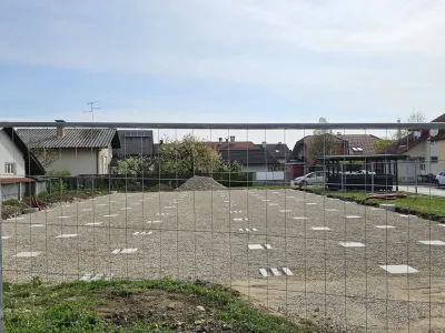 Lokacija, kjer bo Občina Mengeš gradila nov vrtec 