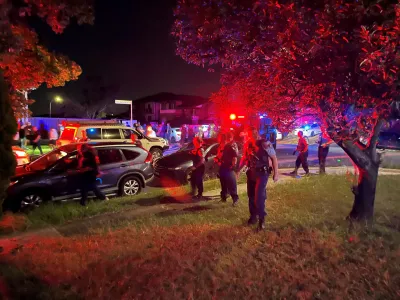 Police work at the scene following a stabbing at Christ The Good Shepherd Church in the suburb of Wakeley in Sydney, Australia April 15, 2024. REUTERS/Lewis Jackson