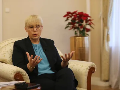 - 22.12.2023 - Nataša Pirc Musar, novinarka in političarka, predsednica Republike Slovenije od 23. decembra 2022//FOTO: Tomaž SkaleOPOMBA: DNEVNIKOV OBJEKTIV - INTERVJU 2023