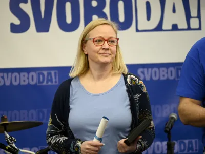 Gibanje SvobodaTamara Kozlovič- 6.04.2024 – 1. festival SVOBODE, Zbilje.  //FOTO: Nik Erik Neubauer