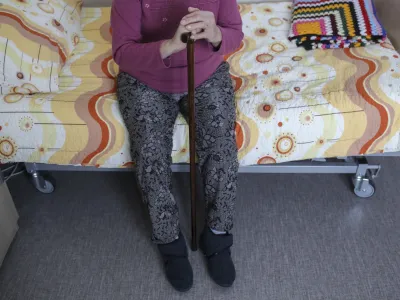 - simbolična fotografija – starejši občani – starostniki - upokojenci- 20.01.2023 - SeneCura - Dom starejših občanov Komenda, Juhantova pot 9, //FOTO: Jaka Gasar