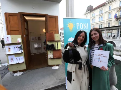 22.04.2024 - otvoritev Plečnikove trafike na Prešernivem trguFoto: Tomaž Skale