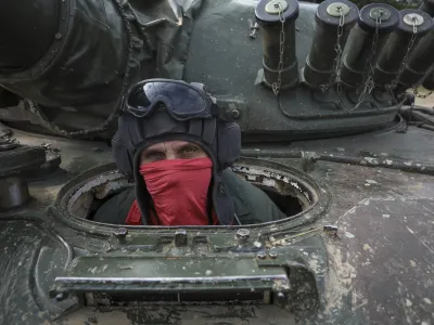 - Tank M-84 - bojno gosenično vozilo - 12.10.2023 - Slovenska vojska (SV) - oklepniki – bojna vozila - oborožitev //FOTO: Luka Cjuha