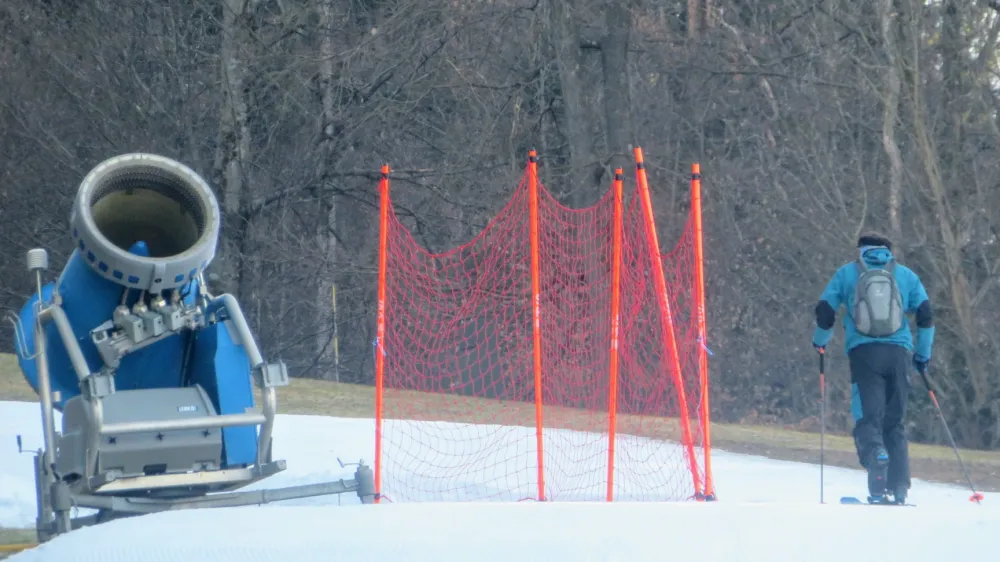 ﻿Turni smučar na smučišču, Mariborsko Pohorje