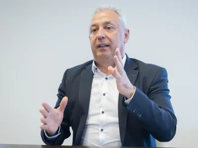 Ljubljana.Intervju s poslovnezem in lastnikom T-2 Jurijem Krcem.