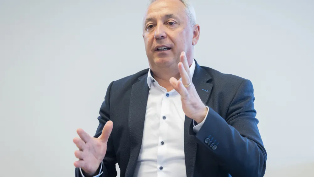 Ljubljana.Intervju s poslovnezem in lastnikom T-2 Jurijem Krcem.