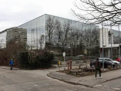 28.12.2023. - Stavba na Litijski cesti 51, ki naj bi jo država kupila za potrebe pravosodja.//FOTO: Bojan Velikonja