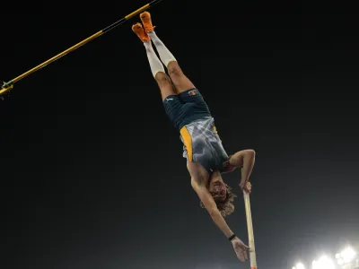 Armand Duplantis je na drugem letošnjem mitingu diamantne lige v Suzhouju minuli konec tedna skušal še devetič izboljšati svetovni rekord v skoku ob palici, a 625 centimetrov ni preskočil. 