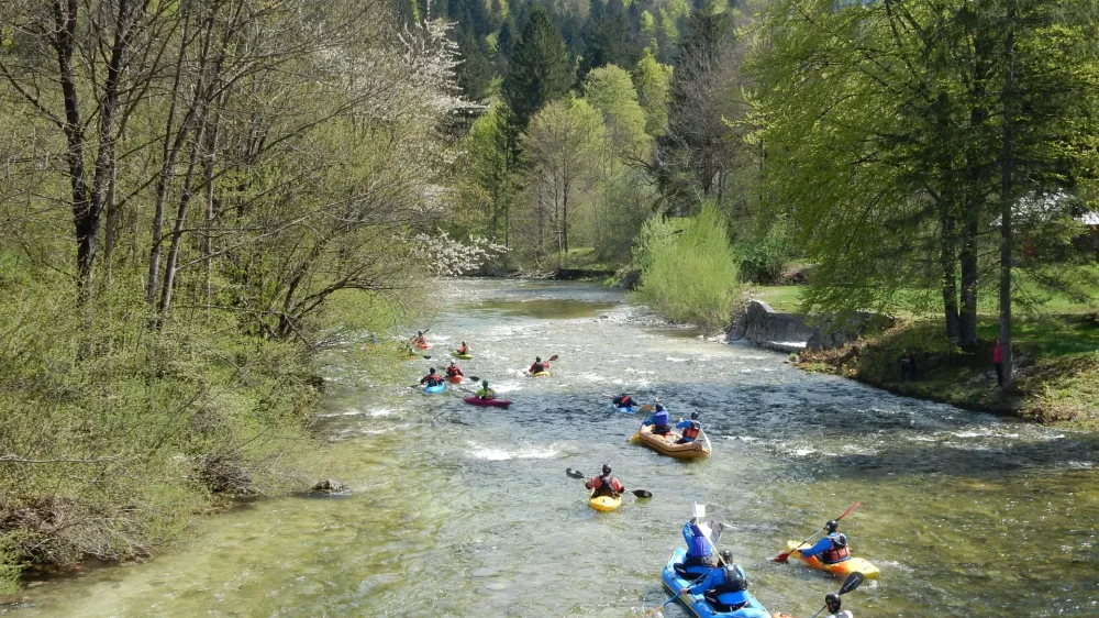 Bohinj - Sava Bohinjka - Balkan Rivers Tour - začetek balkanske turneje po 18 balkanskih rekah