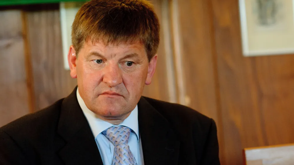 minister za kmetijstvo in okolje Franc BogovicZakljucni dogodek praznovanja ohranjanja narave s pomocjo programa Natura 2000 v dvorcu Podsreda//FOTO: Tomaž Zajel&scaron;nik