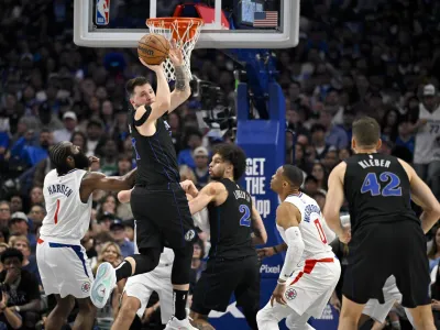 Luka Dončić je bil najboljši posameznik Dallasa v seriji proti LA Clippers.
  