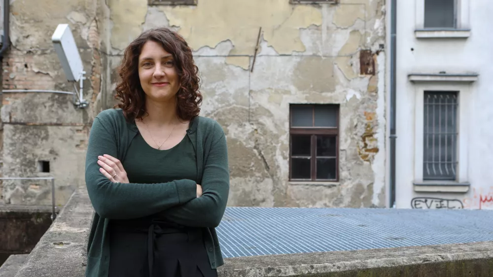 24.4.2024 - Mojca Plesničar je znanstvena sodelavka na In&scaron;titutu za kriminologijo in docentka na Pravni fakulteti Univerze v Ljubljani.FOTO: Luka Cjuha